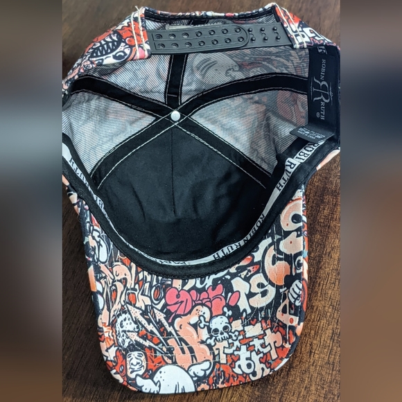 Charlotte Robin Ruth Hat Adjustable Snapback, Graffiti Embroidered Cap, NWT - Picture 5 of 7